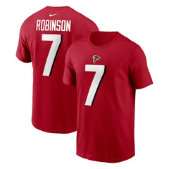 Atlanta Falcons Bijan Robinson Player Name & Number T-Shirt | NFL Online