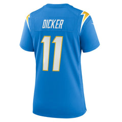 Los Angeles Chargers Cameron Dicker Women's Game Jersey | NFL New