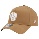 Milwaukee Brewers New Era A-Frame 9FORTY Adjustable Hat - MLB Hats