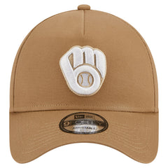 Milwaukee Brewers New Era A-Frame 9FORTY Adjustable Hat - MLB Hats