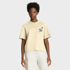 Los Angeles Dodgers Nike Women's City Connect Pocket Boxy T-Shirt - MLB T-shirts