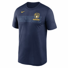Milwaukee Brewers Nike Knockout Team Legend Dri-FIT T-Shirt - MLB T-shirts
