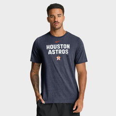Houston Astros Nike Stacked Tri-Blend T-Shirt - MLB T-shirts