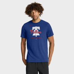 Philadelphia Phillies Nike Tri-Blend Logo T-Shirt - MLB T-shirts