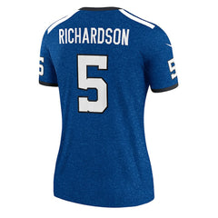 Indianapolis Colts Anthony Richardson Women's Alternate Legend Player Performance Top | NFL Discount