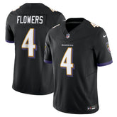 Baltimore Ravens Zay Flowers Alternate Vapor F.U.S.E. Limited Jersey | NFL Outlet