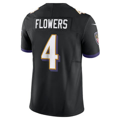 Baltimore Ravens Zay Flowers Alternate Vapor F.U.S.E. Limited Jersey | NFL Outlet