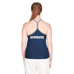 Dallas Cowboys Women's Ribbed Racerback Tank Top | NFL Outlet