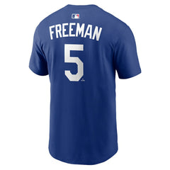 Freddie Freeman Los Angeles Dodgers Nike Home Name & Number T-Shirt - MLB T-shirts