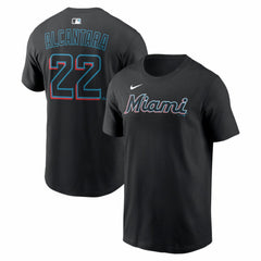 Sandy Alcantara Miami Marlins Nike Home Name & Number T-Shirt - MLB T-shirts