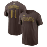 Yu Darvish San Diego Padres Nike Name & Number T-Shirt - MLB T-shirts