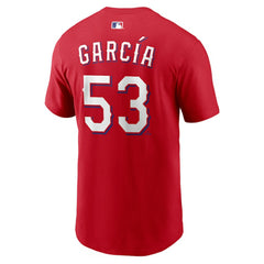 Adolis Garcia Texas Rangers Nike Name & Number T-Shirt - MLB T-shirts