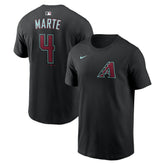 Ketel Marte Arizona Diamondbacks Nike Name & Number T-Shirt - MLB T-shirts