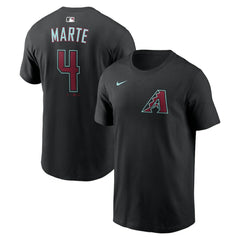 Ketel Marte Arizona Diamondbacks Nike Name & Number T-Shirt - MLB T-shirts