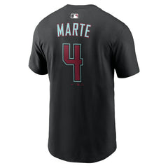 Ketel Marte Arizona Diamondbacks Nike Name & Number T-Shirt - MLB T-shirts