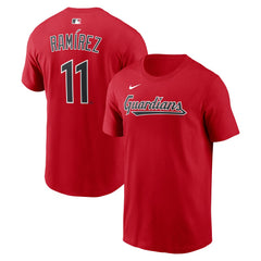 José Ramírez Cleveland Guardians Nike Name & Number T-Shirt - MLB T-shirts