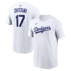 Shohei Ohtani Los Angeles Dodgers Nike Name & Number T-Shirt - MLB T-shirts
