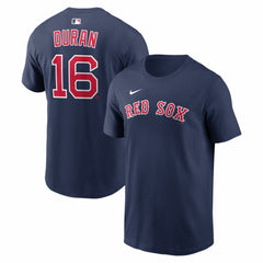 Jarren Duran Boston Red Sox Nike Home Name & Number T-Shirt - MLB T-shirts