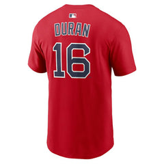 Jarren Duran Boston Red Sox Nike Name & Number T-Shirt - MLB T-shirts
