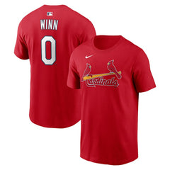 Masyn Winn St. Louis Cardinals Nike Home Name & Number T-Shirt - MLB T-shirts