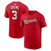 Dylan Crews Washington Nationals Nike Home Name & Number T-Shirt - MLB T-shirts