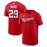 James Wood Washington Nationals Nike Home Name & Number T-Shirt - MLB T-shirts