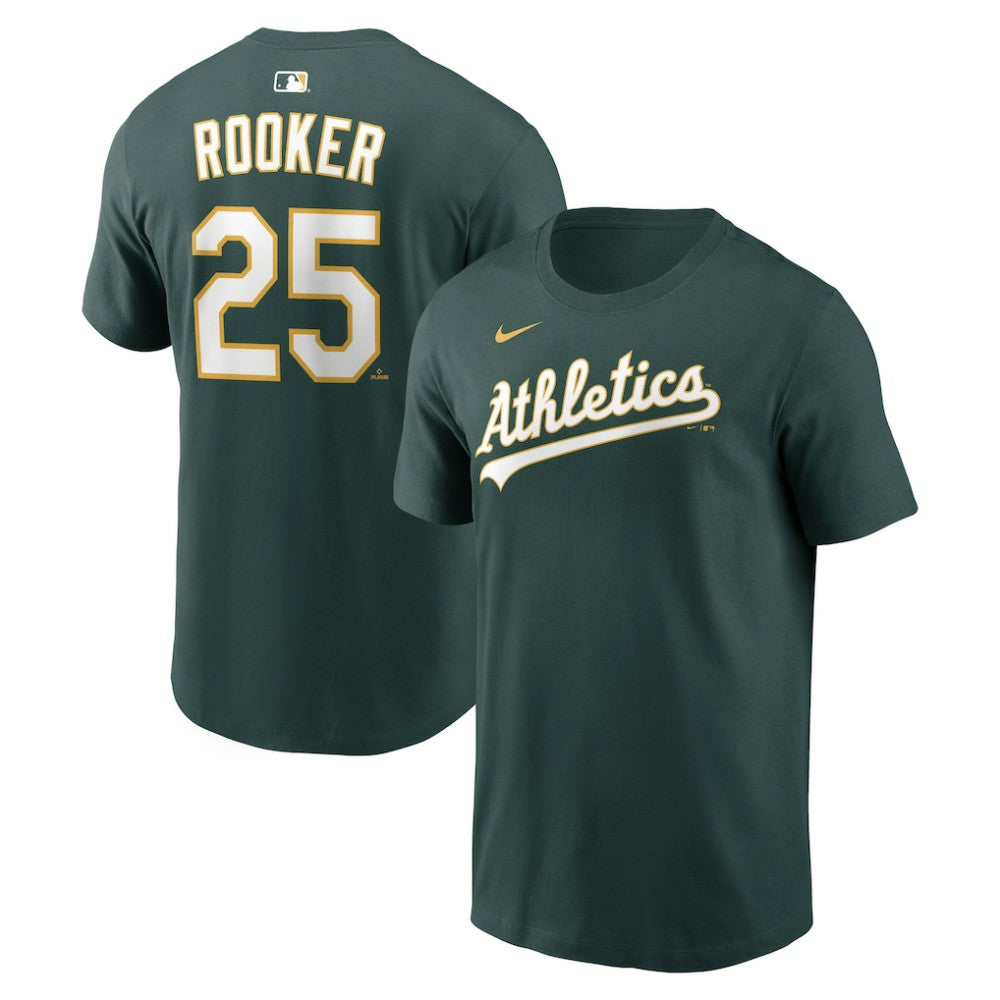 Brent Rooker Athletics Nike Home Name & Number T-Shirt - MLB T-shirts
