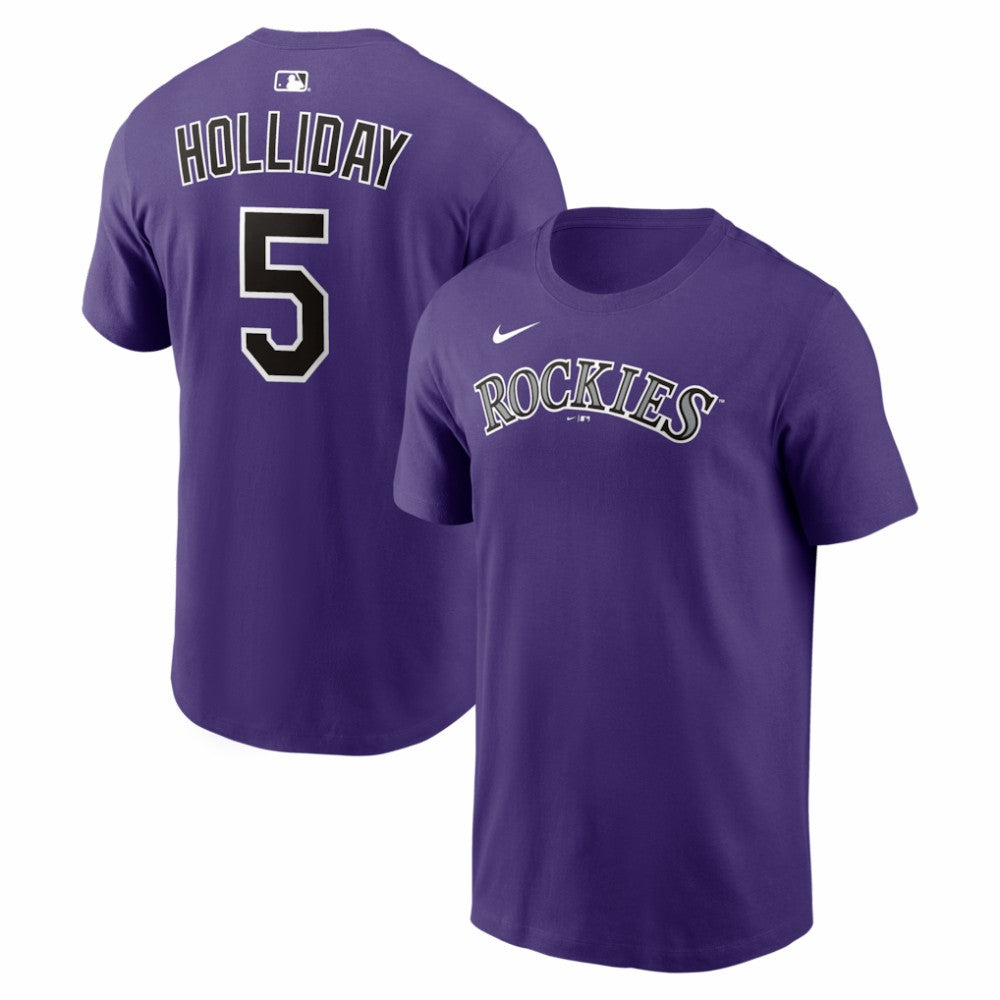 Matt Holliday Colorado Rockies Nike Cooperstown Collection Name & Number T-Shirt - MLB T-shirts
