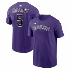 Matt Holliday Colorado Rockies Nike Cooperstown Collection Name & Number T-Shirt - MLB T-shirts
