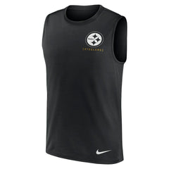 Pittsburgh Steelers Large Logo Lightweight Dri-FIT Muscle Tank Top | NFL Hot