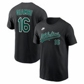 Jason Giambi Athletics Nike Cooperstown Collection Name & Number T-Shirt - MLB T-shirts