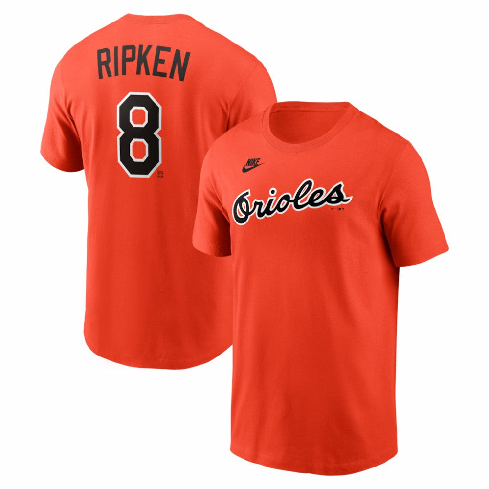 Cal Ripken Jr. Baltimore Orioles Nike Cooperstown Collection Name & Number T-Shirt - MLB T-shirts