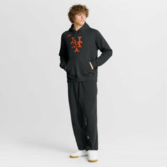 New York Mets Nike Cooperstown Collection Logo Club Hoodie - MLB Hoodies