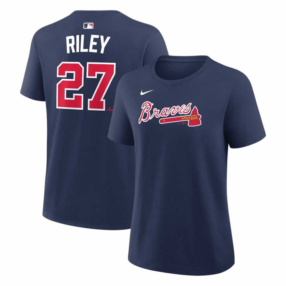 Austin Riley Atlanta Braves Nike Women's Name & Number T-Shirt - MLB T-shirts
