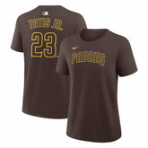 Fernando Tatis Jr. San Diego Padres Nike Women's Name & Number T-Shirt - MLB T-shirts