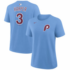 Bryce Harper Philadelphia Phillies Nike Women's Name & Number T-Shirt - MLB T-shirts