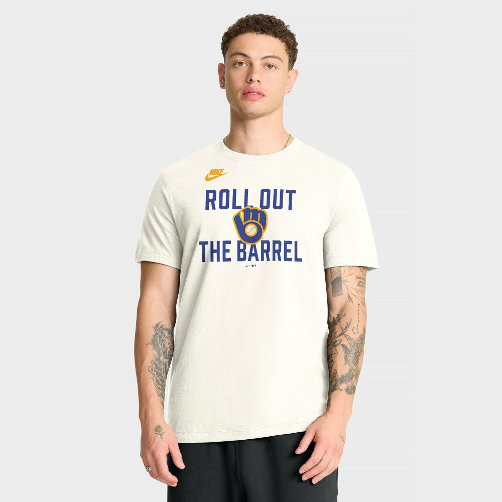 Milwaukee Brewers Nike Cooperstown Collection ‘70s Inspired T-Shirt - MLB T-shirts