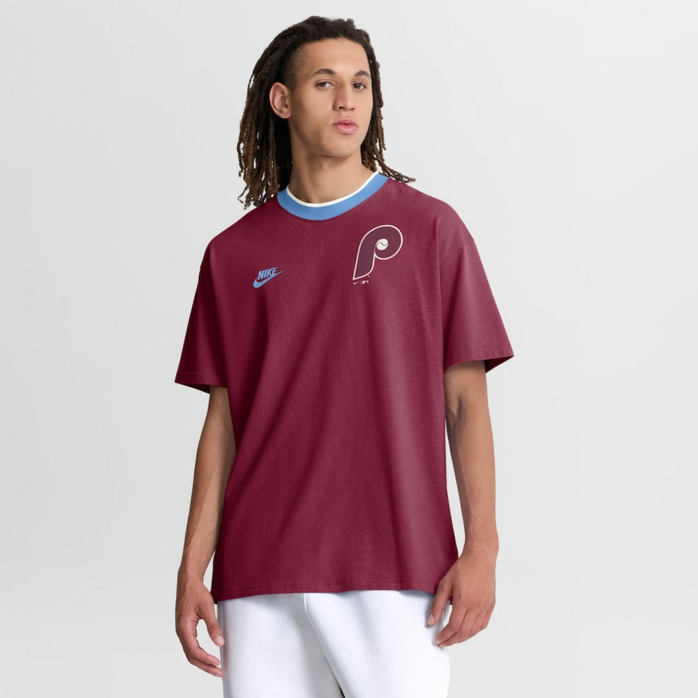 Philadelphia Phillies Nike Cooperstown Collection Ringer T-Shirt - MLB T-shirts