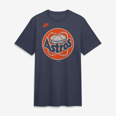 Houston Astros Nike Cooperstown Logo Tri-Blend T-Shirt - MLB T-shirts