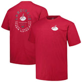 Arizona Cardinals Profile Big & Tall Two-Hit Throwback T-Shirt | NFL Outlet