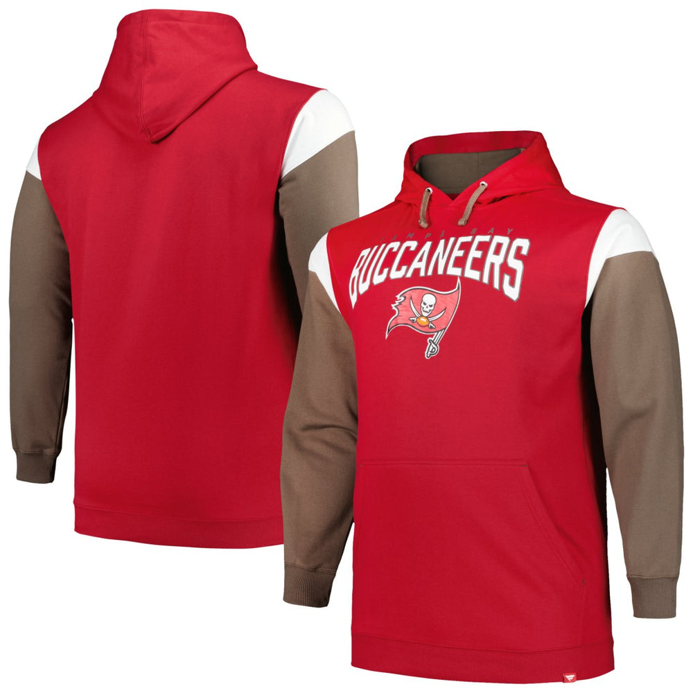 Tampa Bay Buccaneers Profile Big & Tall Trench Battle Pullover Hoodie | NFL On sale