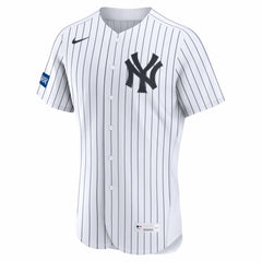 New York Yankees Nike Home Sponsor Patch Authentic Jersey - MLB Jerseys