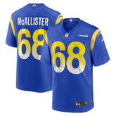 Los Angeles Rams Mike McAllister Home Game Jersey | NFL Hot