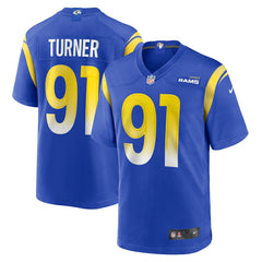 Los Angeles Rams Kobie Turner Home Game Jersey | NFL Discount