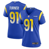 Los Angeles Rams Kobie Turner Women's Home Game Jersey | NFL Sale
