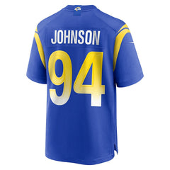 Los Angeles Rams Desjuan Johnson Home Game Jersey | NFL Outlet