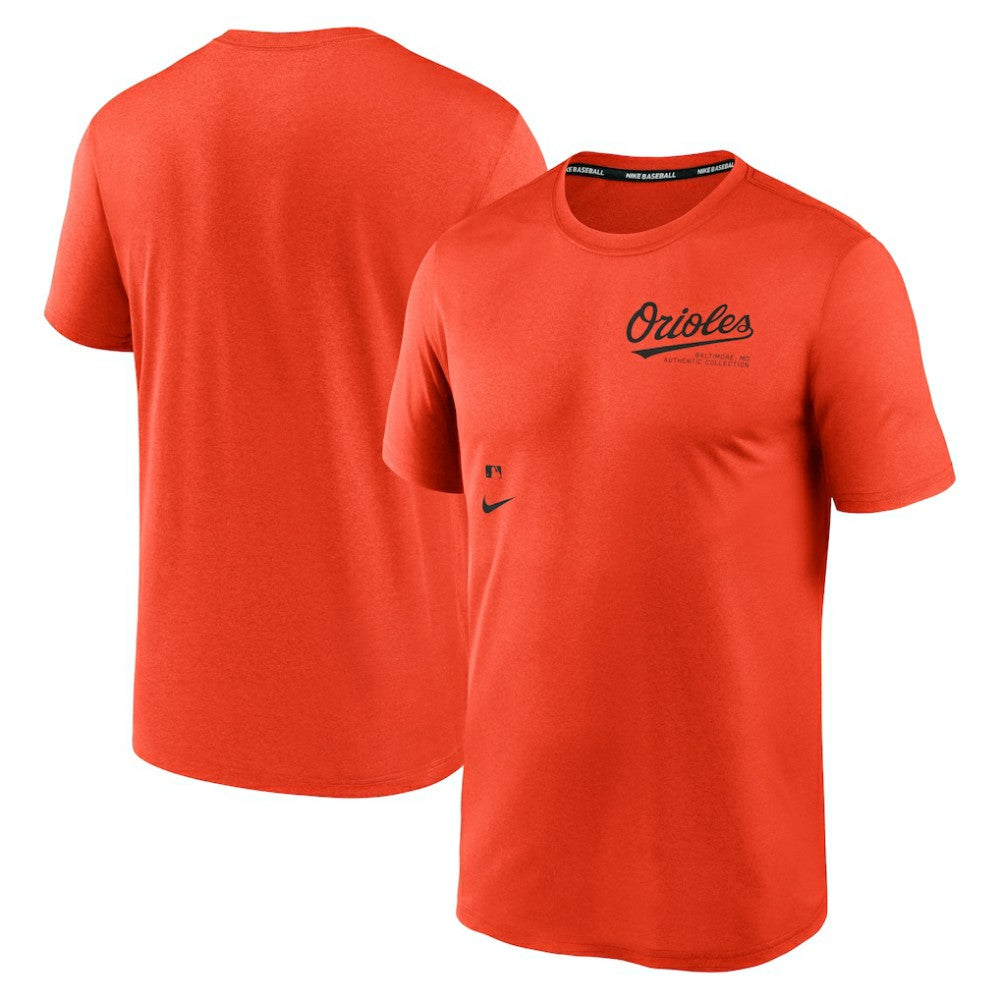 Baltimore Orioles Nike Authentic Collection Early Work Tri-Blend Performance T-Shirt - MLB T-shirts