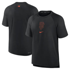 San Francisco Giants Nike Authentic Collection Pregame Raglan Performance T-Shirt - MLB T-shirts