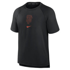 San Francisco Giants Nike Authentic Collection Pregame Raglan Performance T-Shirt - MLB T-shirts