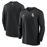 Chicago White Sox Nike Authentic Collection Game Time Performance Quarter-Zip Top - MLB Tops